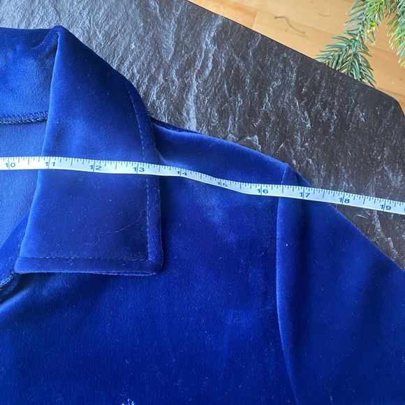 Vanity fair 2 pieces velour loundge blue - Picture 10 of 16